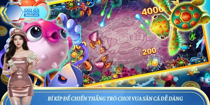 Bí kíp để chiến thắng trò chơi vua săn cá dễ dàng