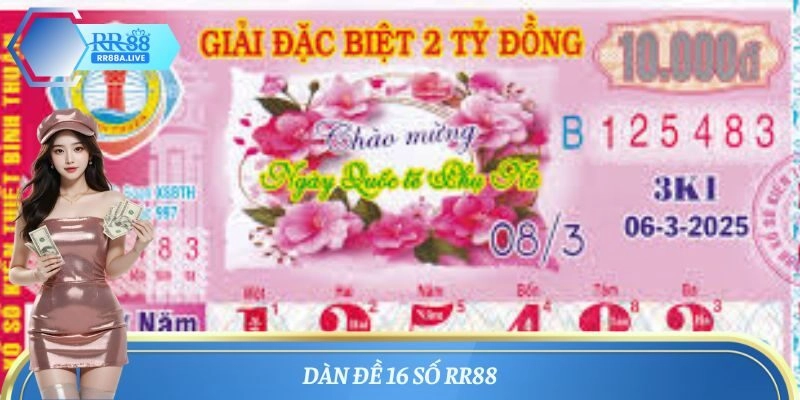 dàn đề 16 số